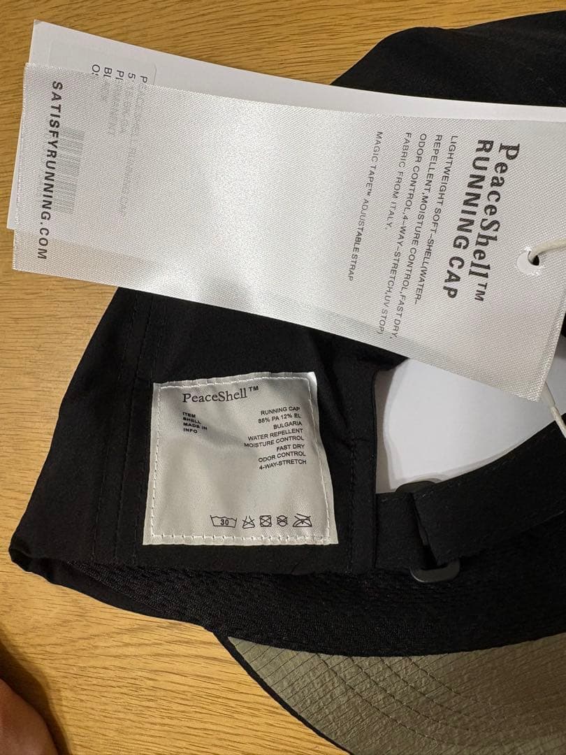 n*3様 Satisfy Running Cult Member Cap ブラッ