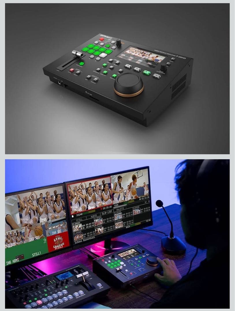 【新品】 Roland P-20HD ビデオリプレイヤー