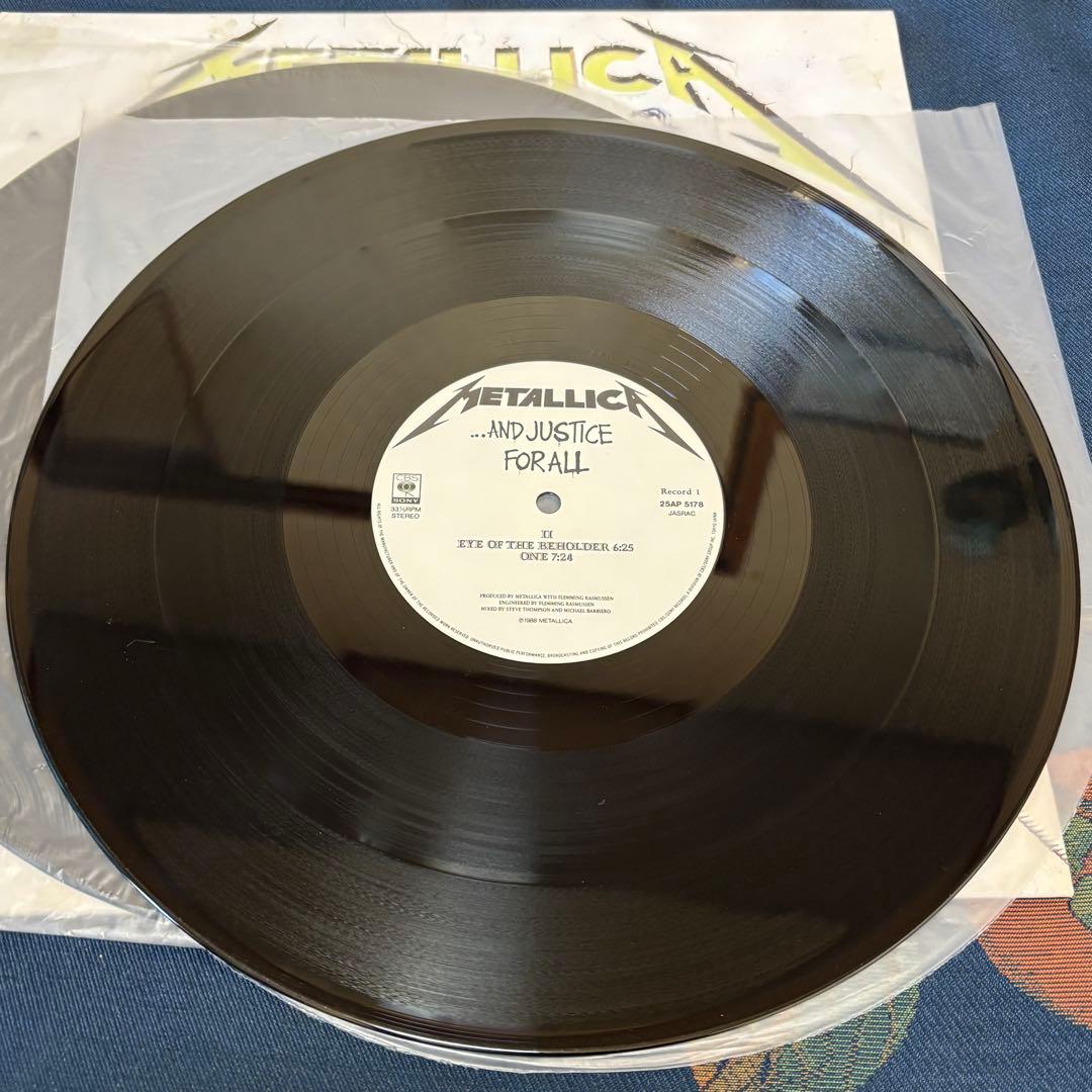 llica ...And Justice For All 日本盤LP