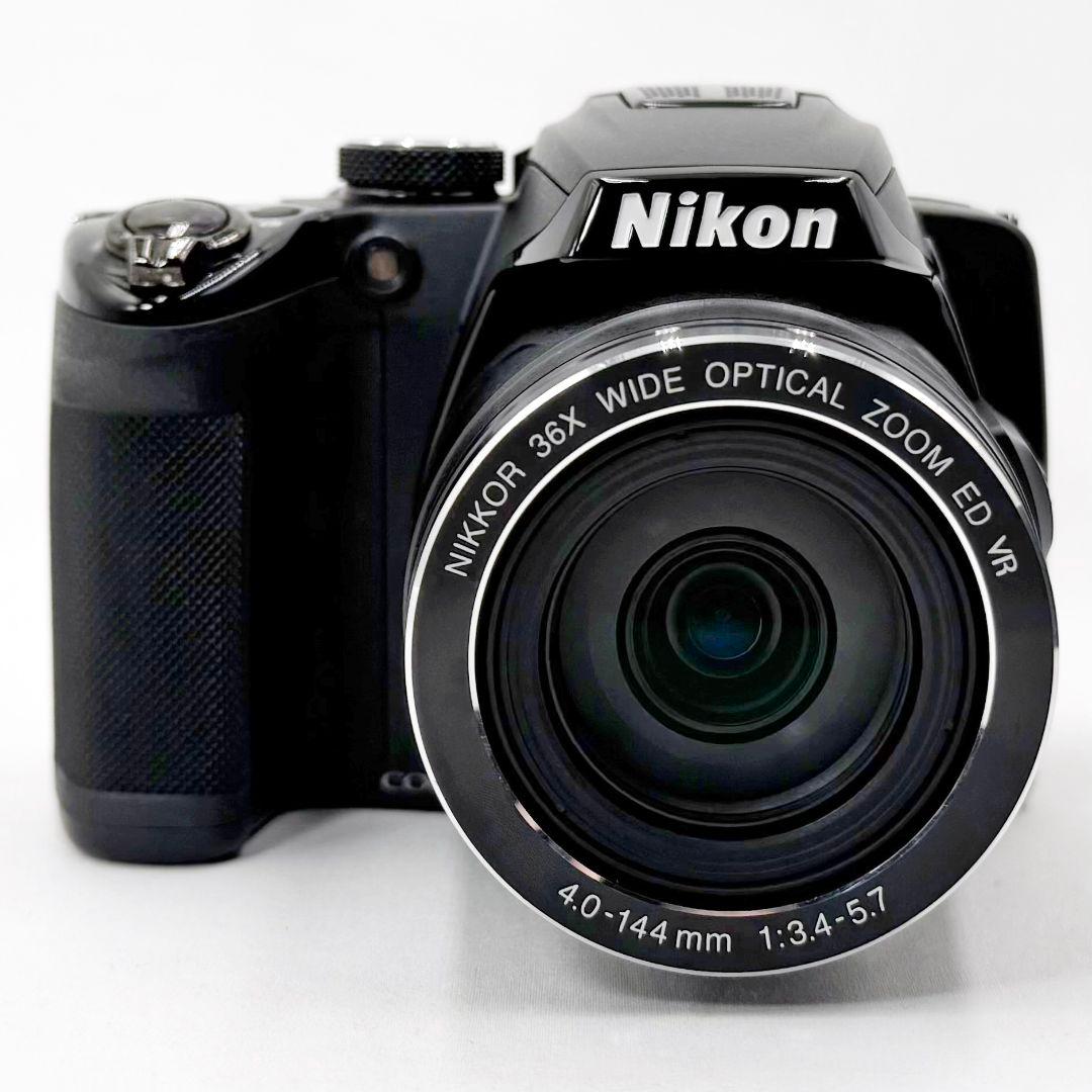 ニコン Nikon COOLPIX P500 ブラック コンデジ カメラ 中古