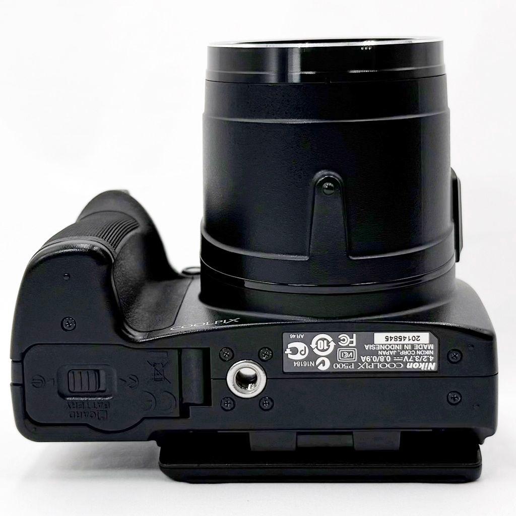 ニコン Nikon COOLPIX P500 ブラック コンデジ カメラ 中古