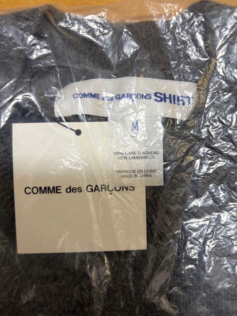COMME des GARÇONS SHIRT ラウンドネックニット/M