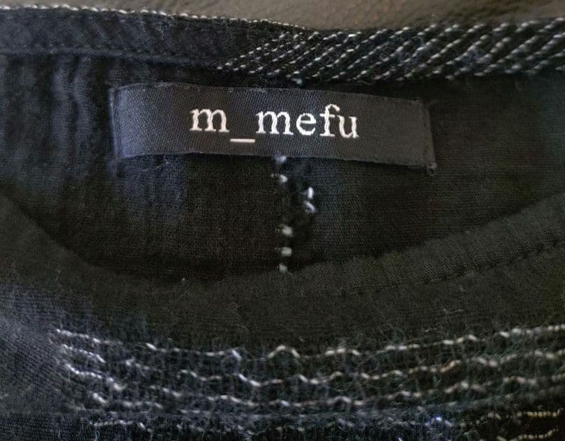 【美品】 センソユニコ m_mefu 芽風 メフウ 変形トップス チュニック