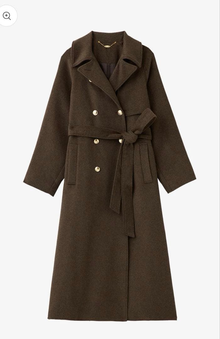 【JOKER】 poláura MANY WAYウールロングトレンチコート