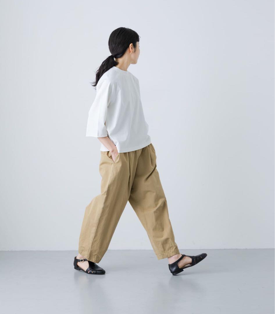 【かぐれ】コットンクロップドパンツ