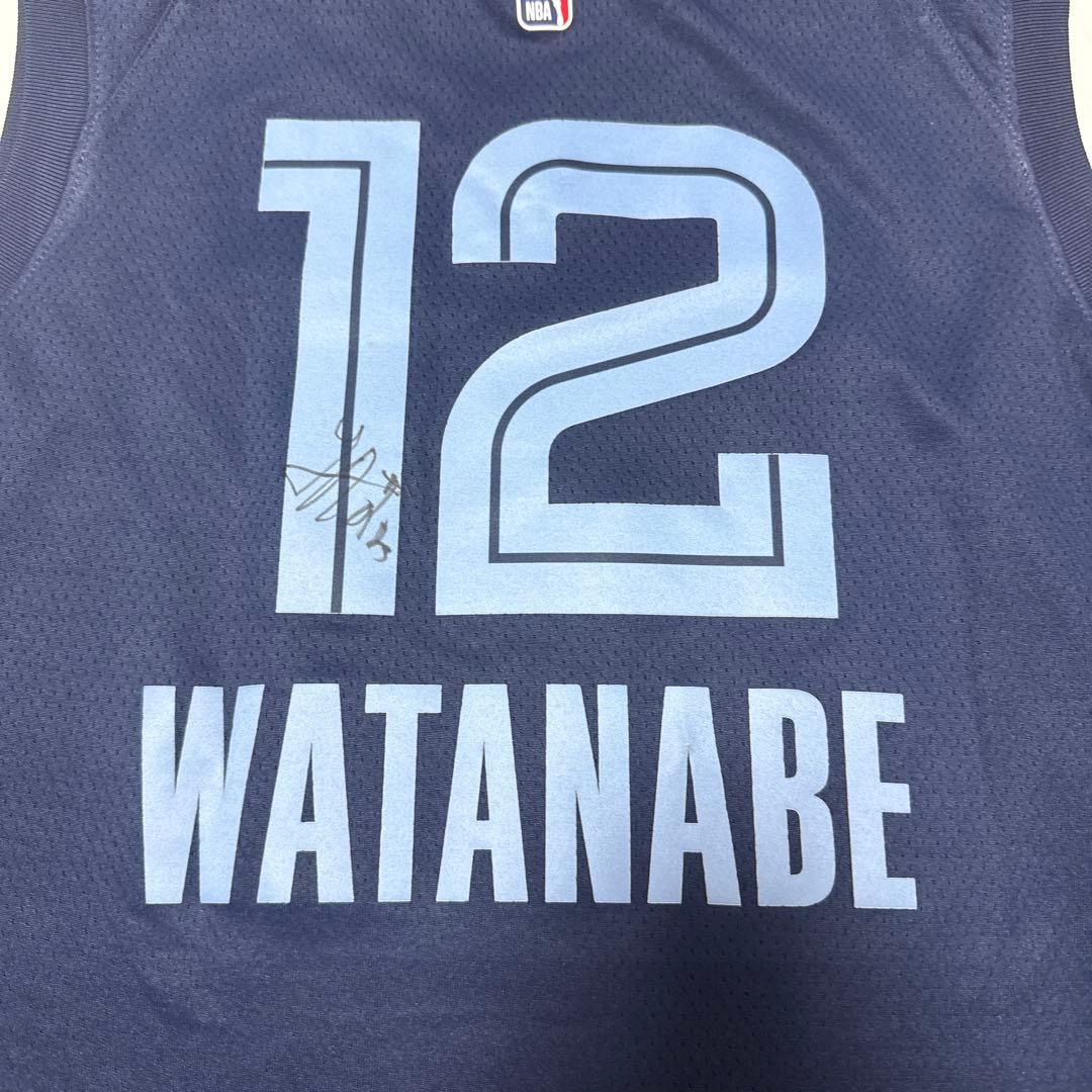 nba サイン入りユニフォーム渡邊雄太