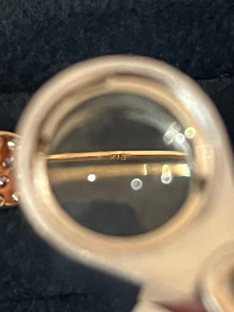 訳あり⭐︎k18ダイヤモンド0.5ct イヤリング 片耳のみ