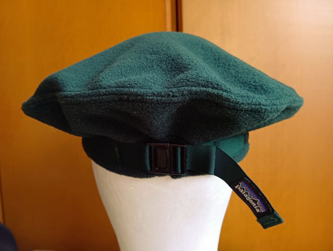 【希少】90s USA製 Patagonia フリースベレー帽 Lサイズ