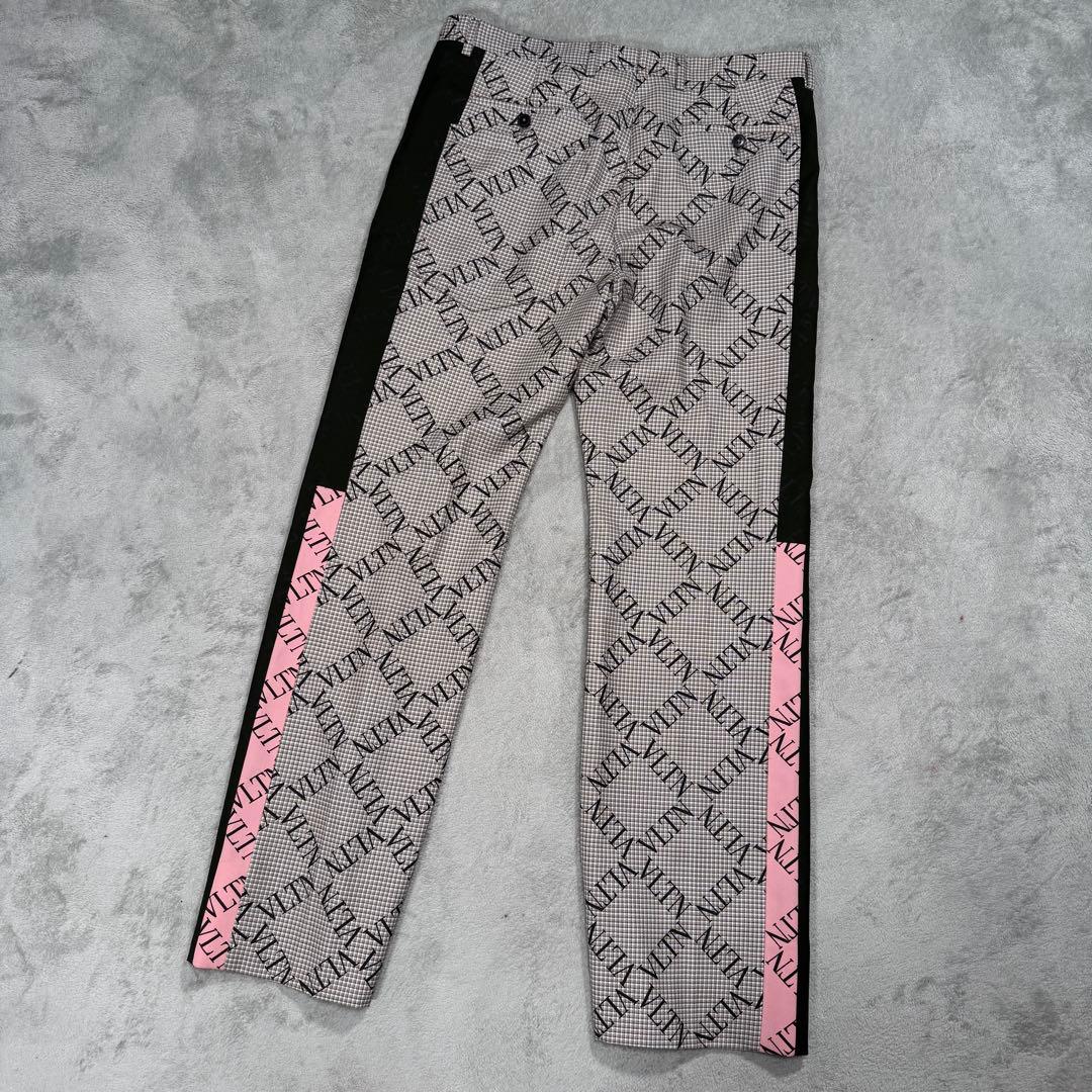 ヴァレンティノ　総柄　スラックス　46サイズ　サイドライン