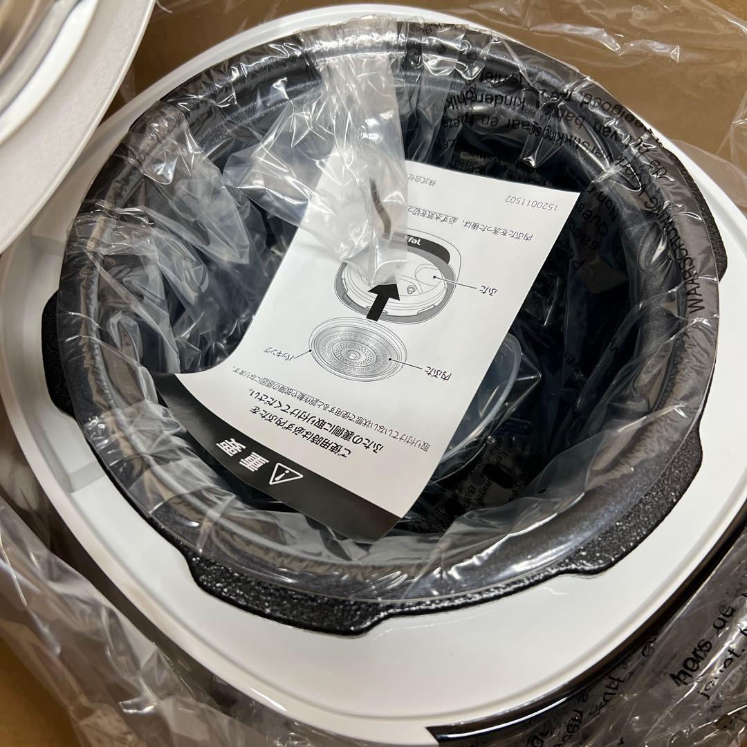 K2【未使用品】 T-fal ラクラ・クッカー コンパクト電気圧力鍋