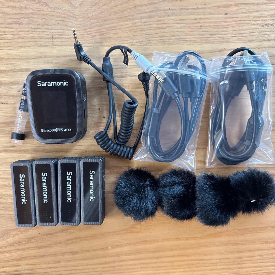 Saramonic 4ch ワイヤレスピンマイク　Blink500 Pro B8