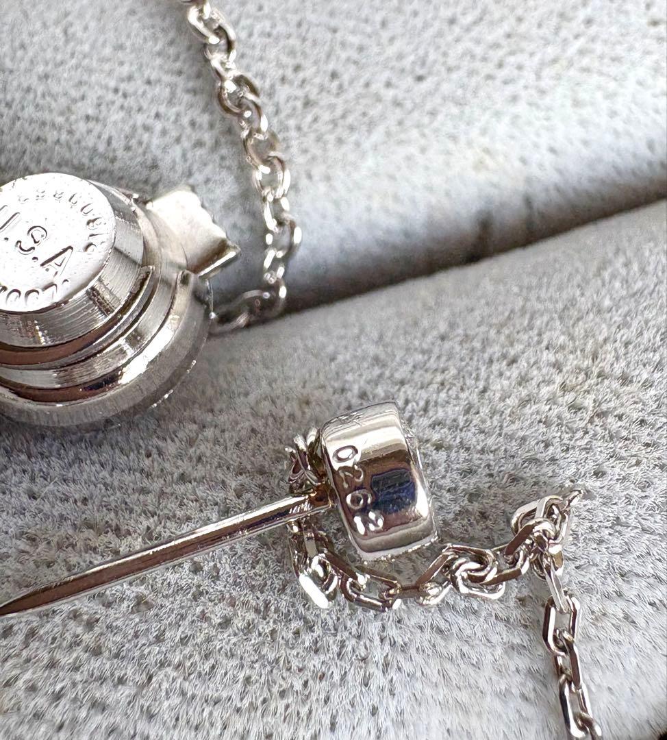 ダイヤモンド　Pt.900のタイタック　ネクタイピン　ブローチ