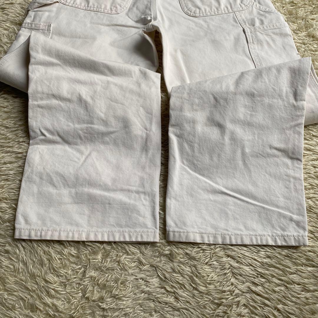 【希少 90s】USA製 Carhartt ダブルニー B04 ホワイト 生成