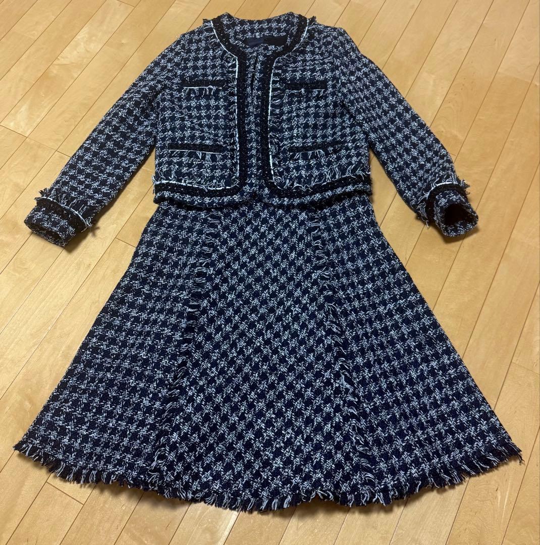 Chesty チェスティ ツイード セットアップ フォーマルスーツ