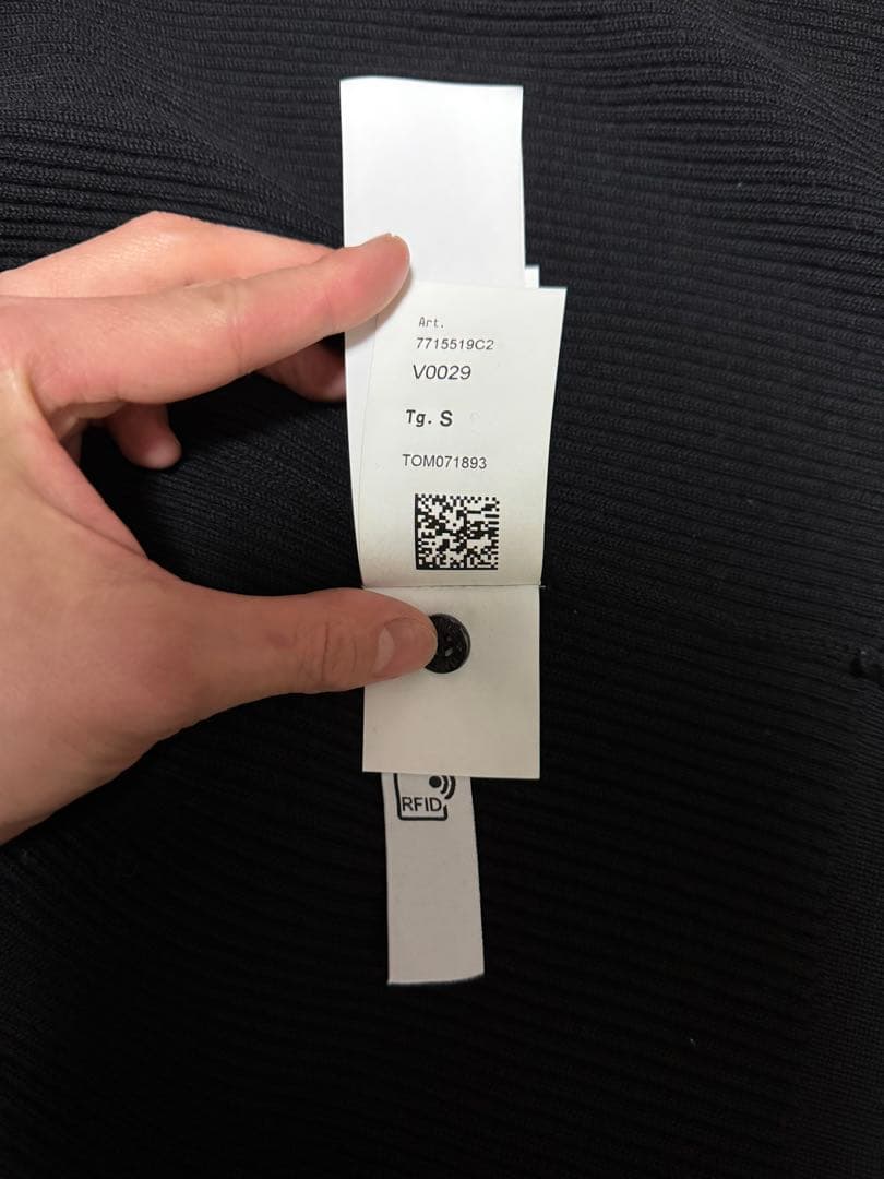 上杉柊平着用　stone  ドライバーズニット