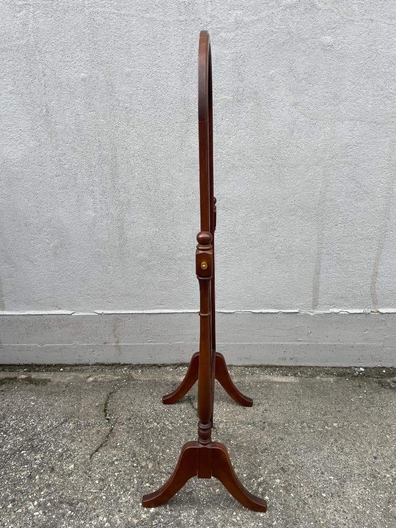 ★ アンティーク 姿見 マルニ スタンド ミラー 全長約150cm 鏡 カガミ