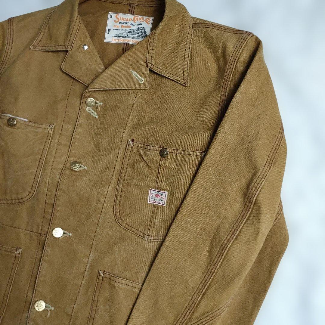 TKTG　シュガーケーン カバーオール　ブラウンダック ジャケット