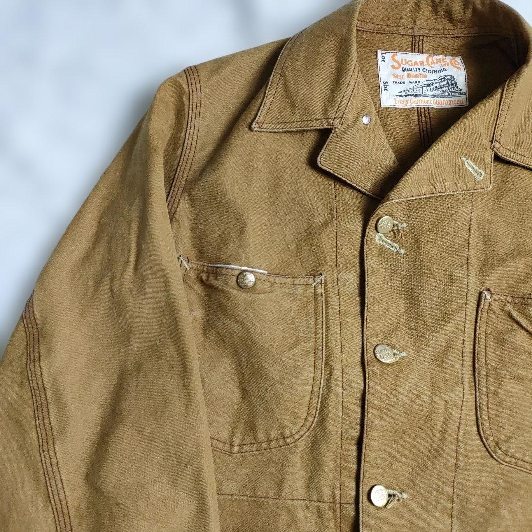 TKTG　シュガーケーン カバーオール　ブラウンダック ジャケット