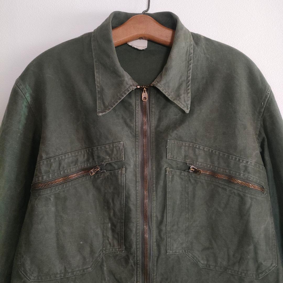 ジャケット・アウター 1950s Le Pigeon voyageur mechanic jacket