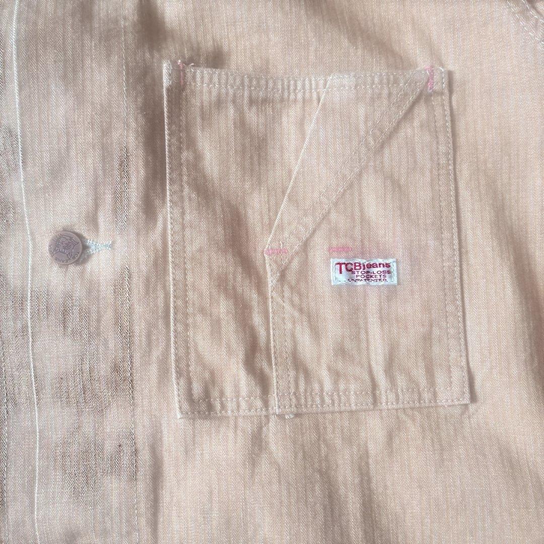 ス*ム様 TCBjeans ショップコート　ヘリンボーン