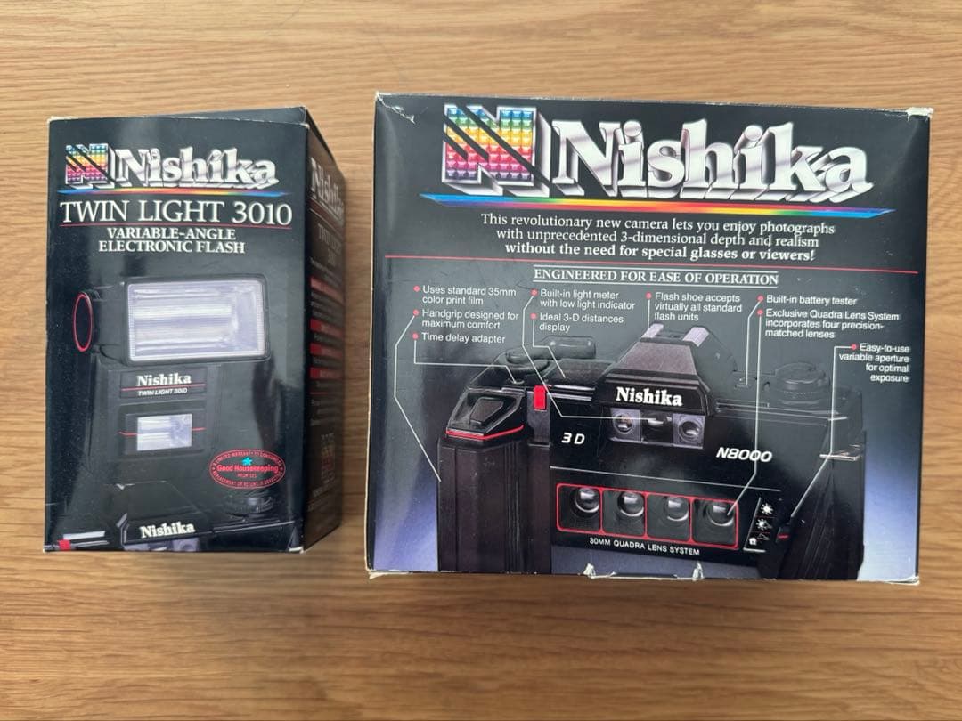 Nishika N8000 ほぼ未使用/ TWIN LIGHT 3010 未使用