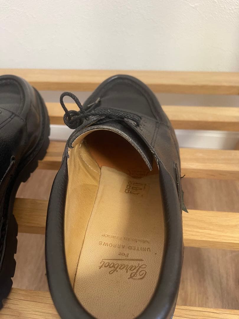 極美品 Paraboot シメイ ブラック ユナイテッドアローズ別注