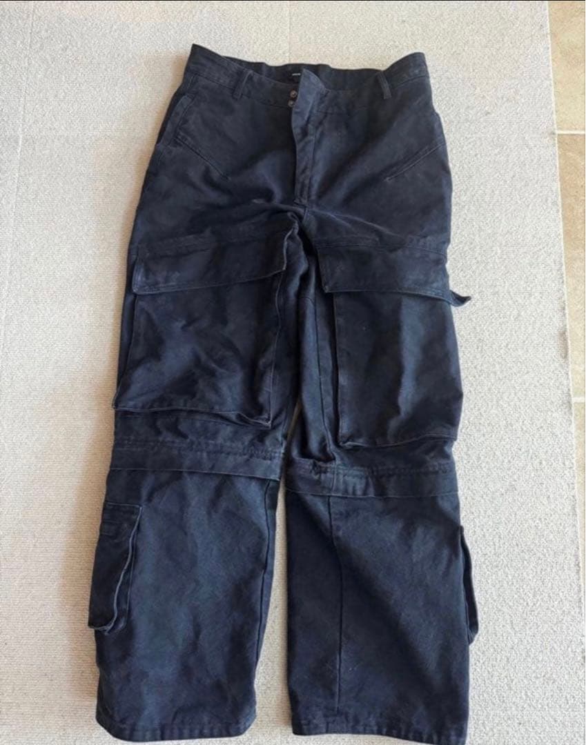 パンツ entire studios / HEAVY DENIM CARGO