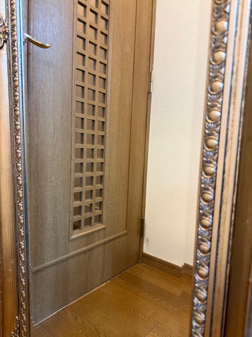 ビーカンパニー　アンティーク調　姿見