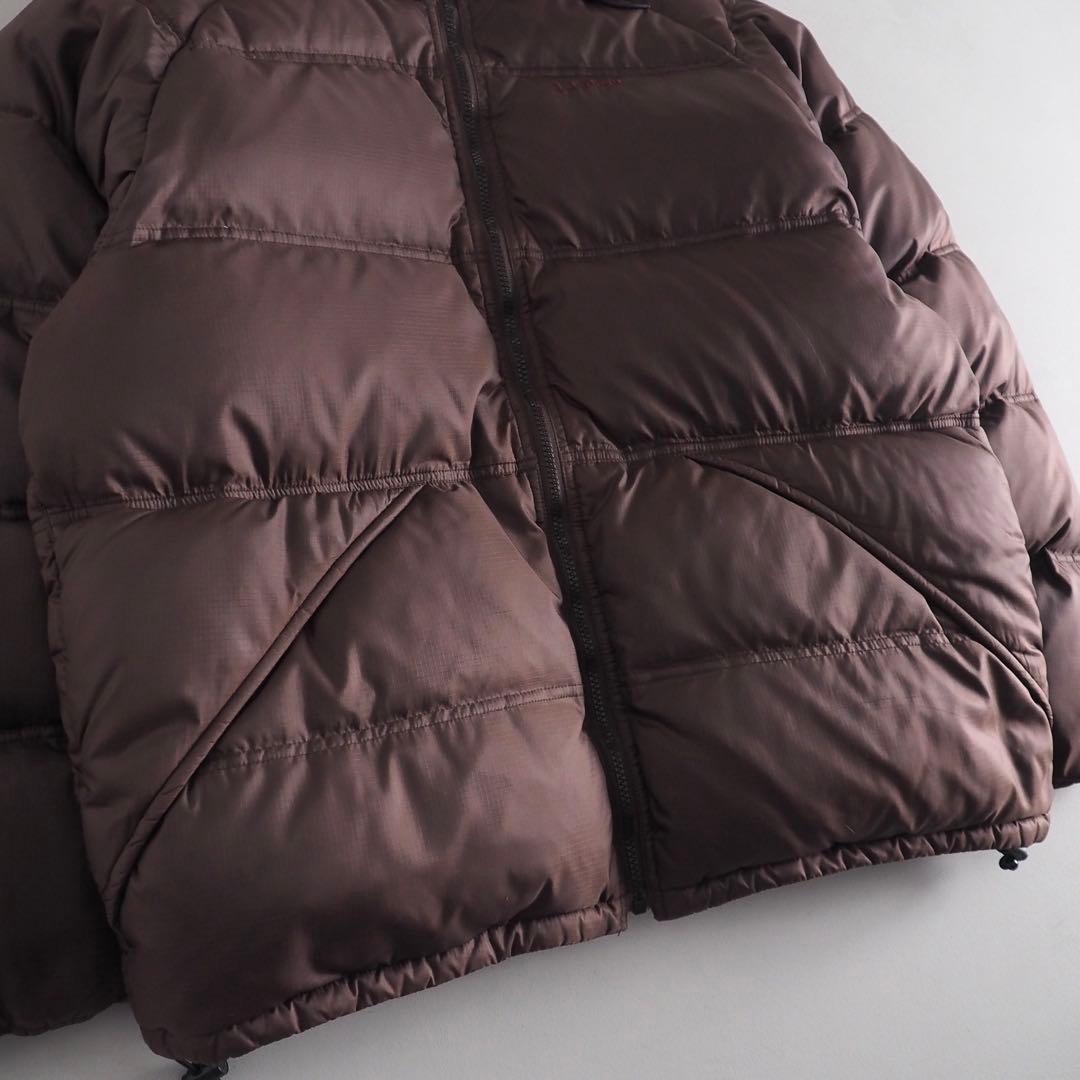 エルエルビーン　ダウンジャケット　フーディ　ブラウン　美品