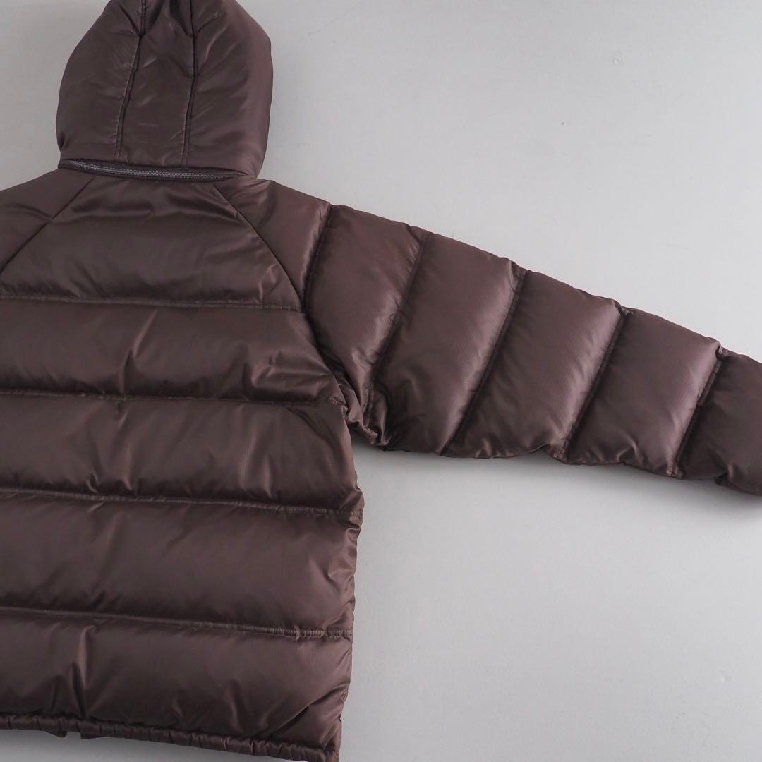 エルエルビーン　ダウンジャケット　フーディ　ブラウン　美品