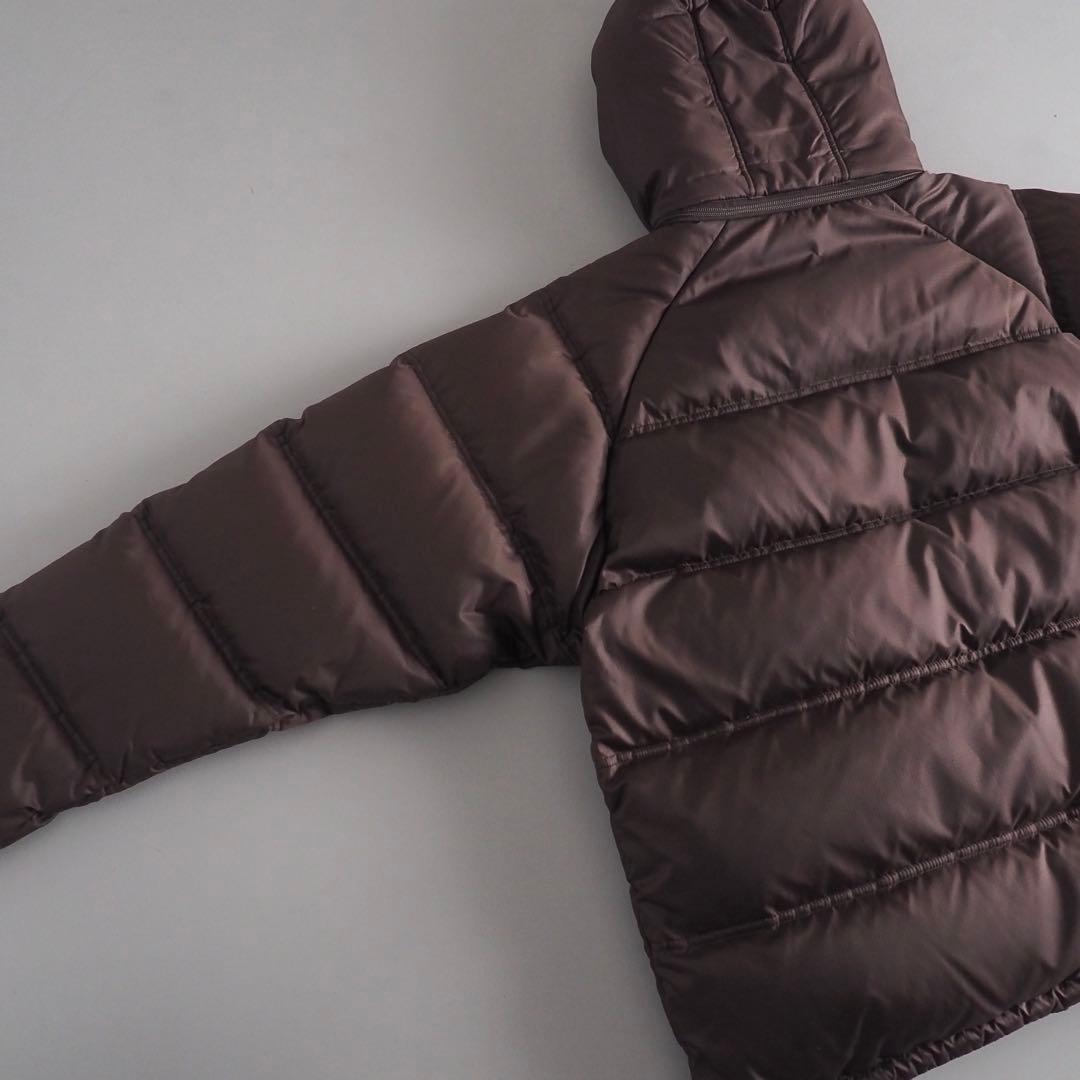 エルエルビーン　ダウンジャケット　フーディ　ブラウン　美品