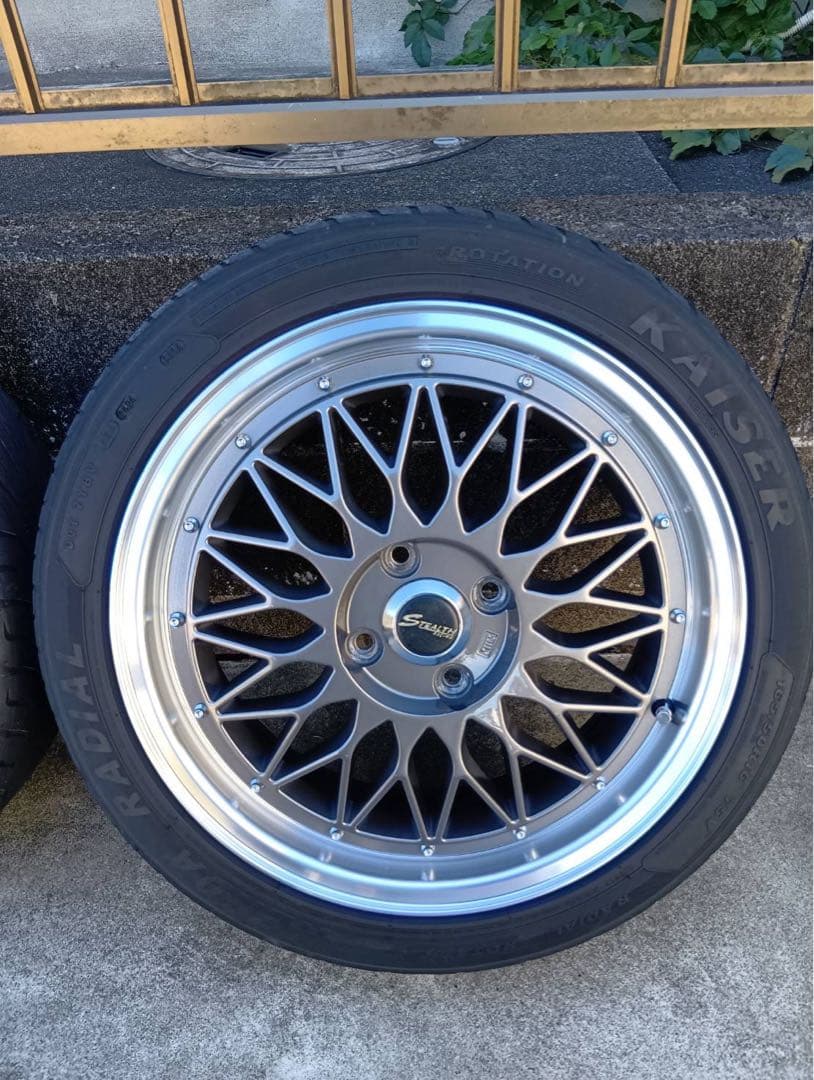 ステルスレーシング16インチタイヤホイルセット