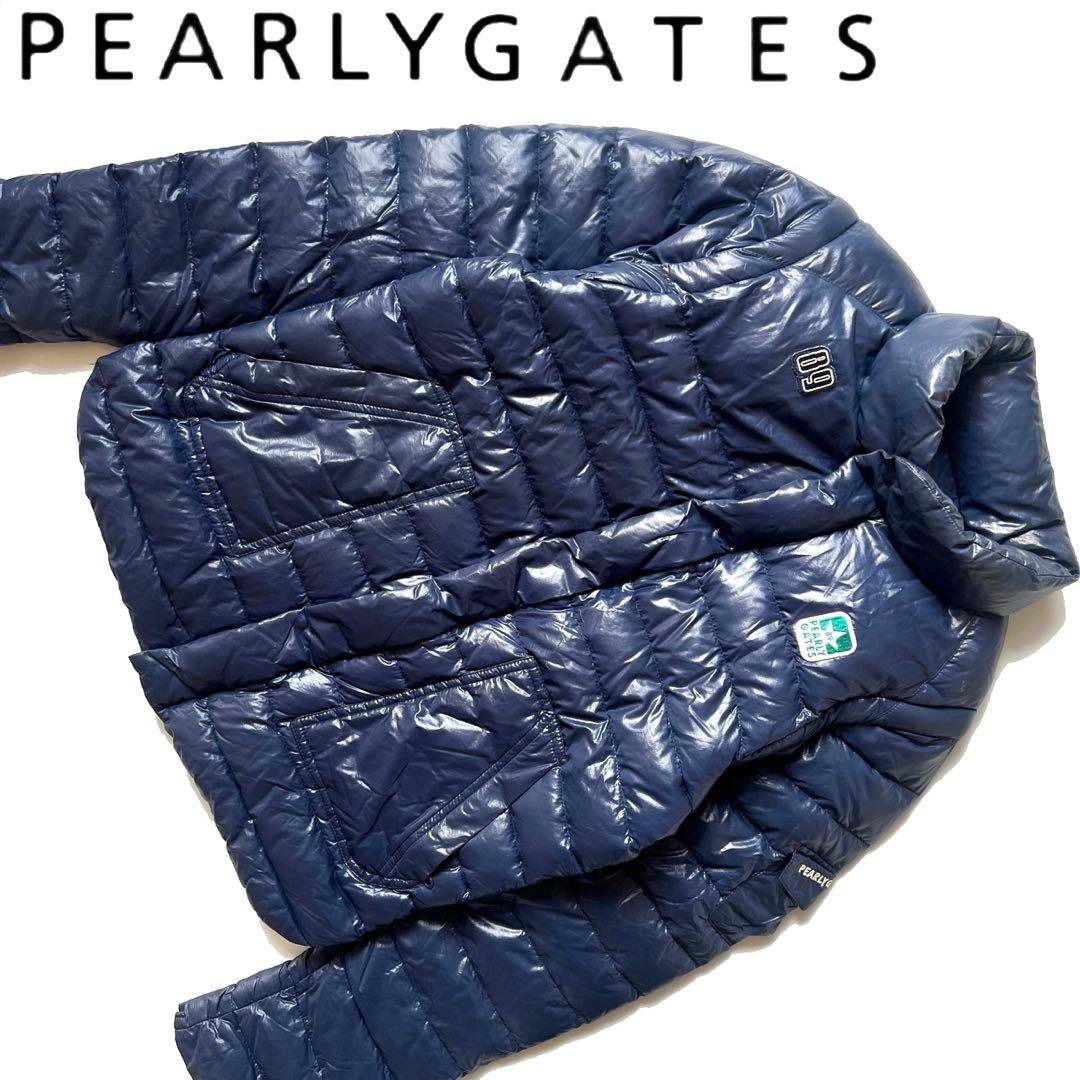 Pearly gates パーリーゲイツ　ダウンジャケット　ベスト　切替　ゴルフ