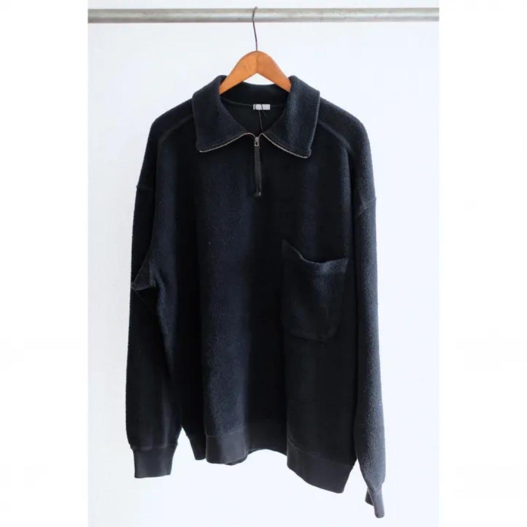 トップス phebus SULFER DYE FLEECE P/O CHARCOAL