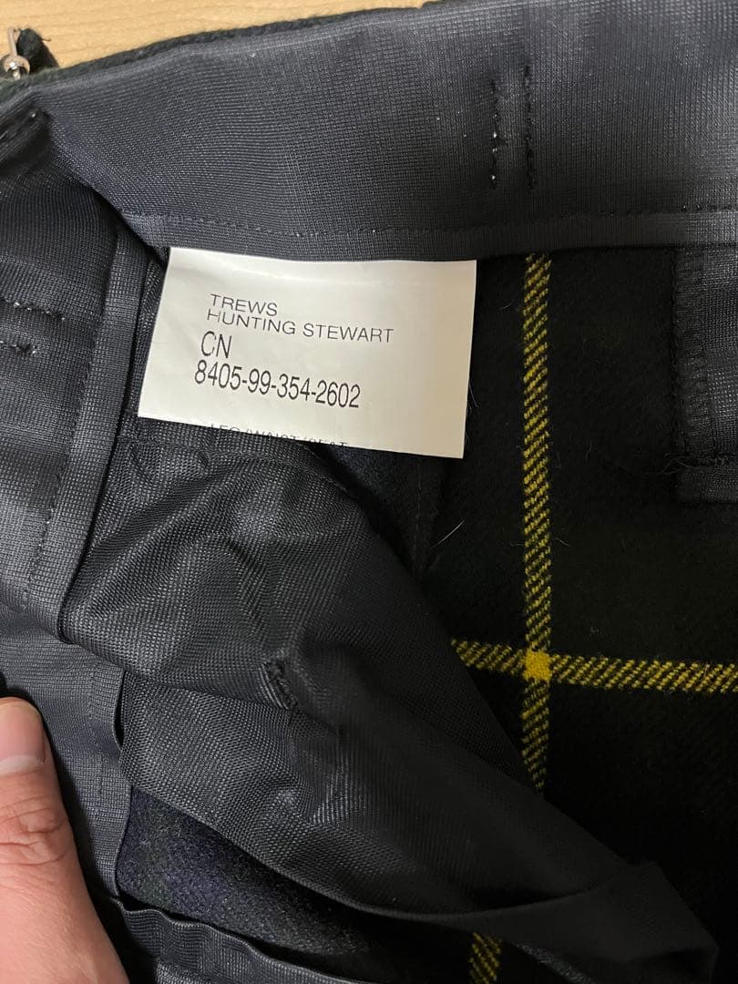 スコットランド軍　セレモニーパンツ　ミリタリーパンツ