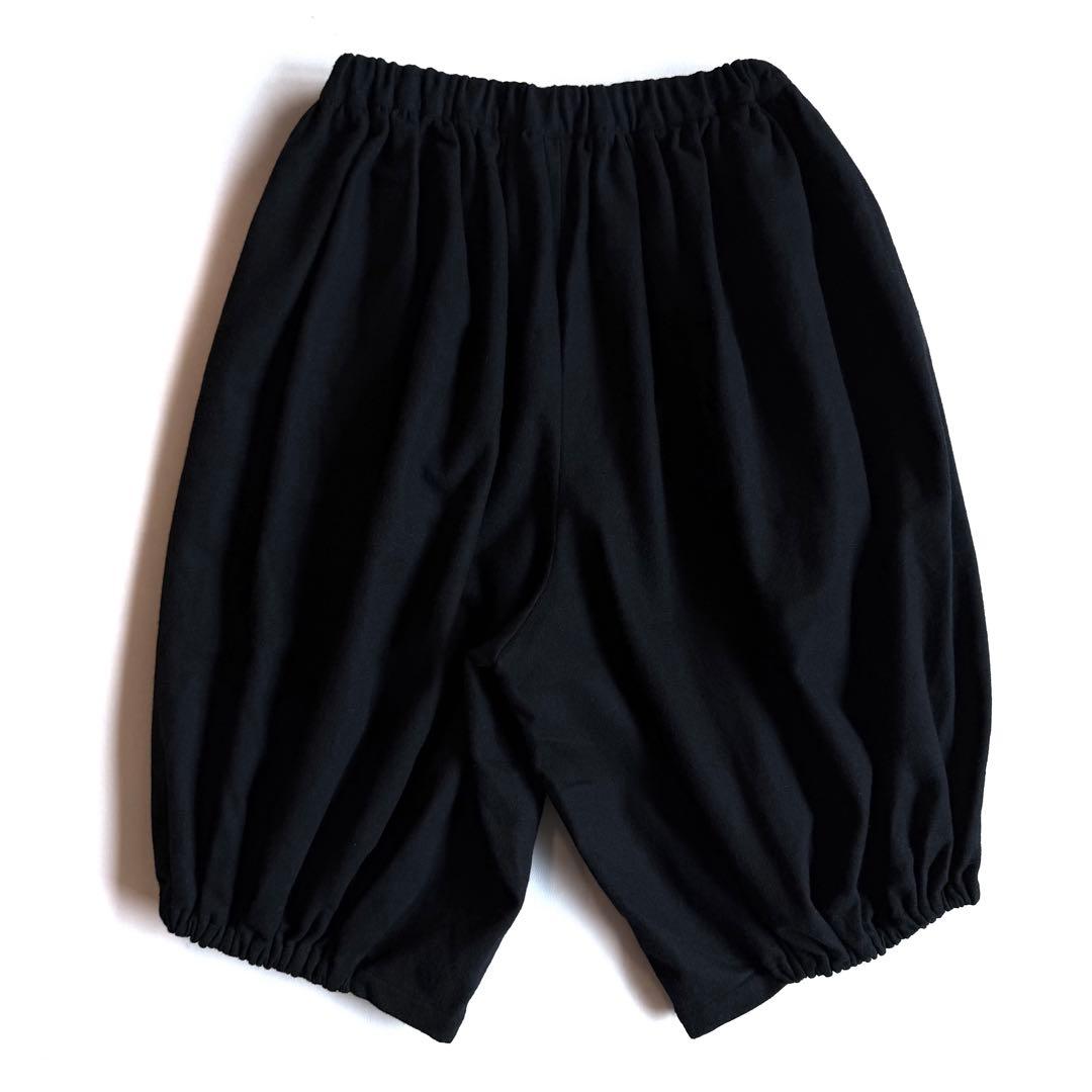 《美品》コムデギャルソン コムコム ワイド バルーンパンツ ウール ブラック