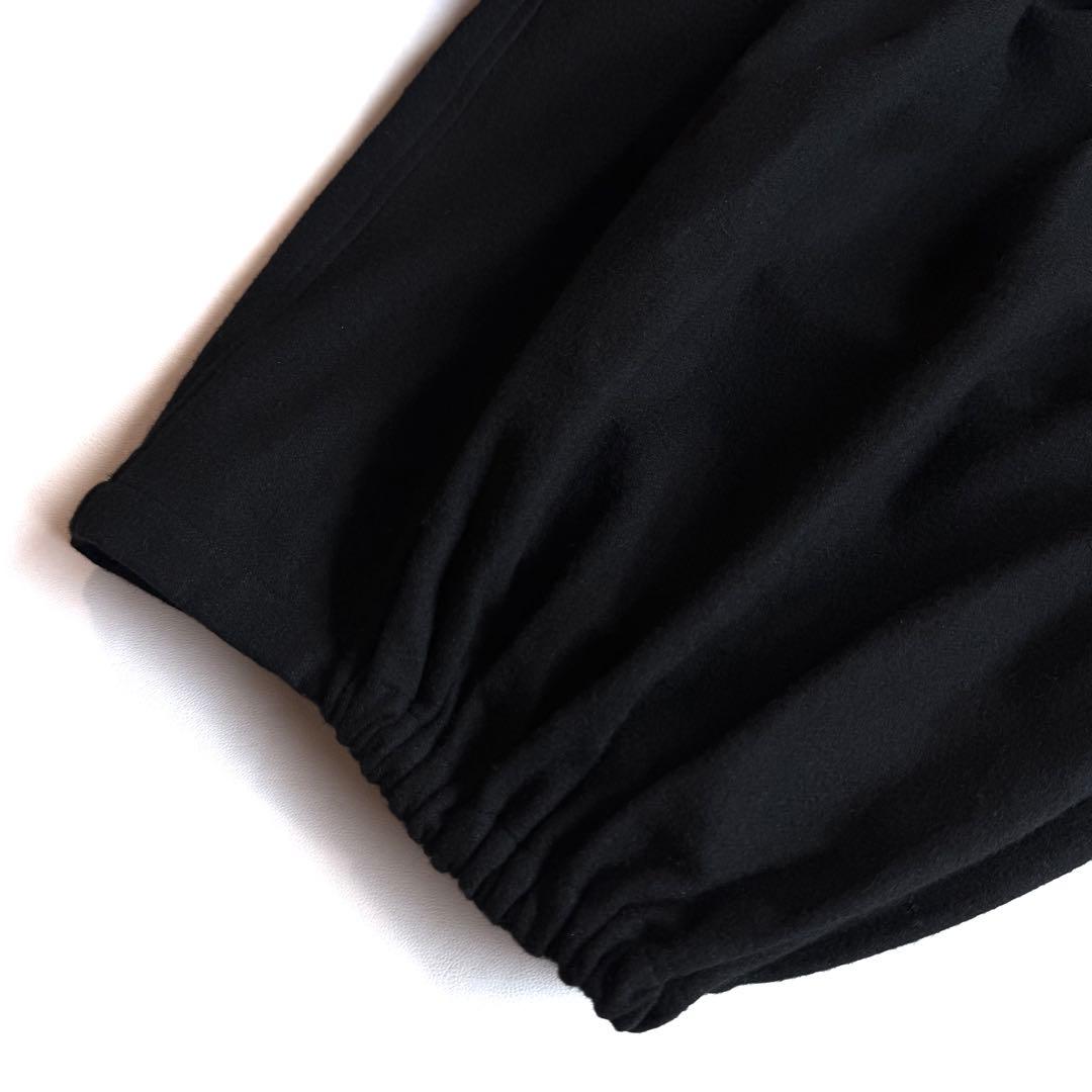 《美品》コムデギャルソン コムコム ワイド バルーンパンツ ウール ブラック