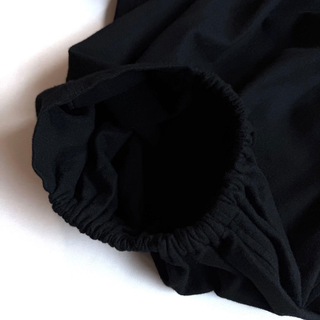 《美品》コムデギャルソン コムコム ワイド バルーンパンツ ウール ブラック