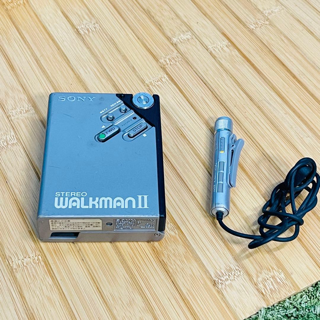 【レア！】SONY ウォークマン WM-2 シルバー 動作品