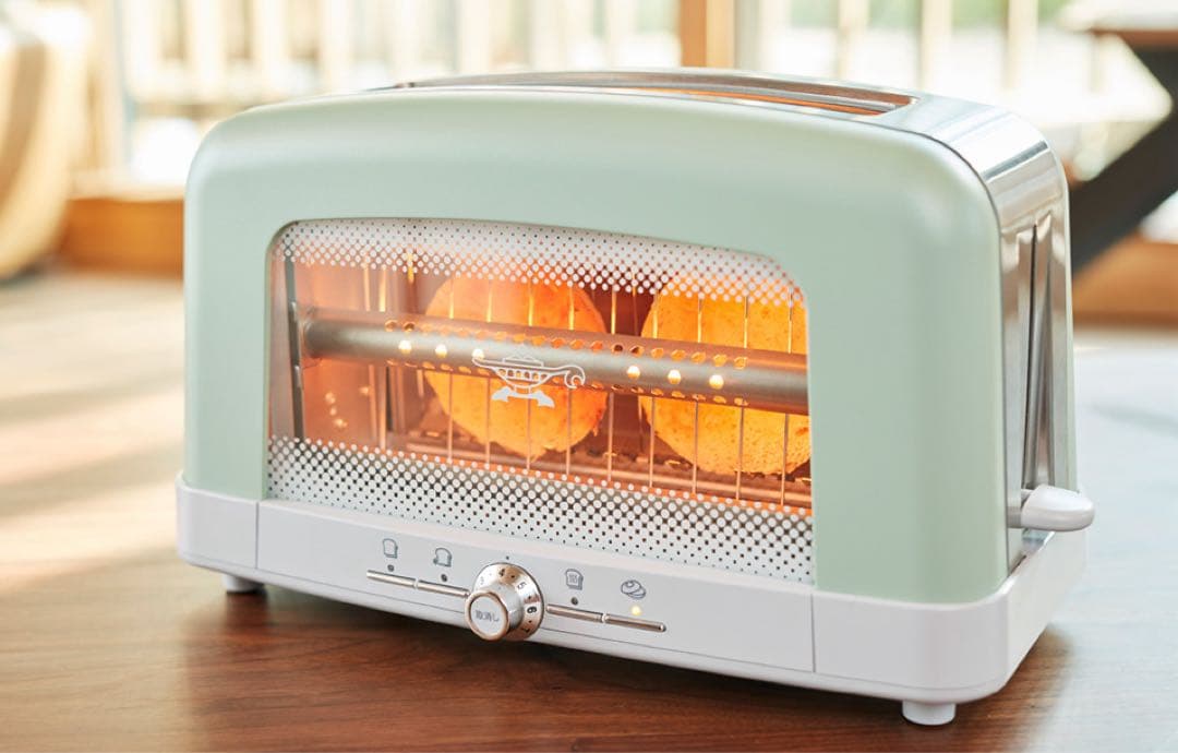 新品　アラジン　グラファイトポップアップトースター AEP-G12A グリーン