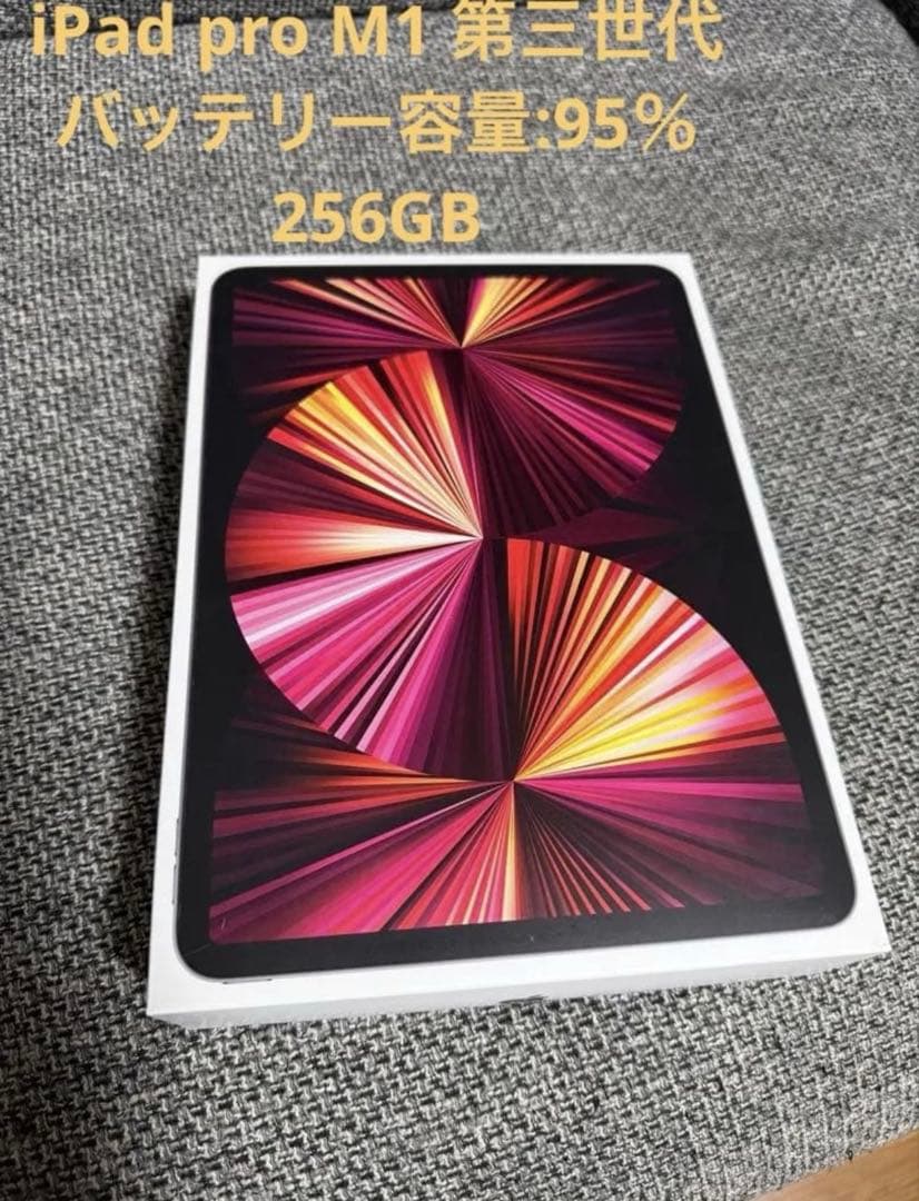美品Apple iPad Pro 11インチ (M1) 256GBスペースグレー