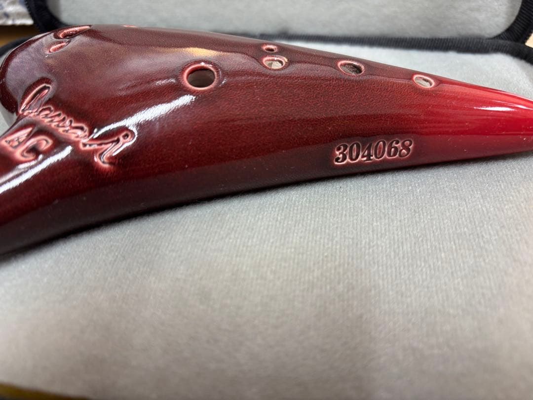 オオサワオカリナ アルトC管 ケース付き