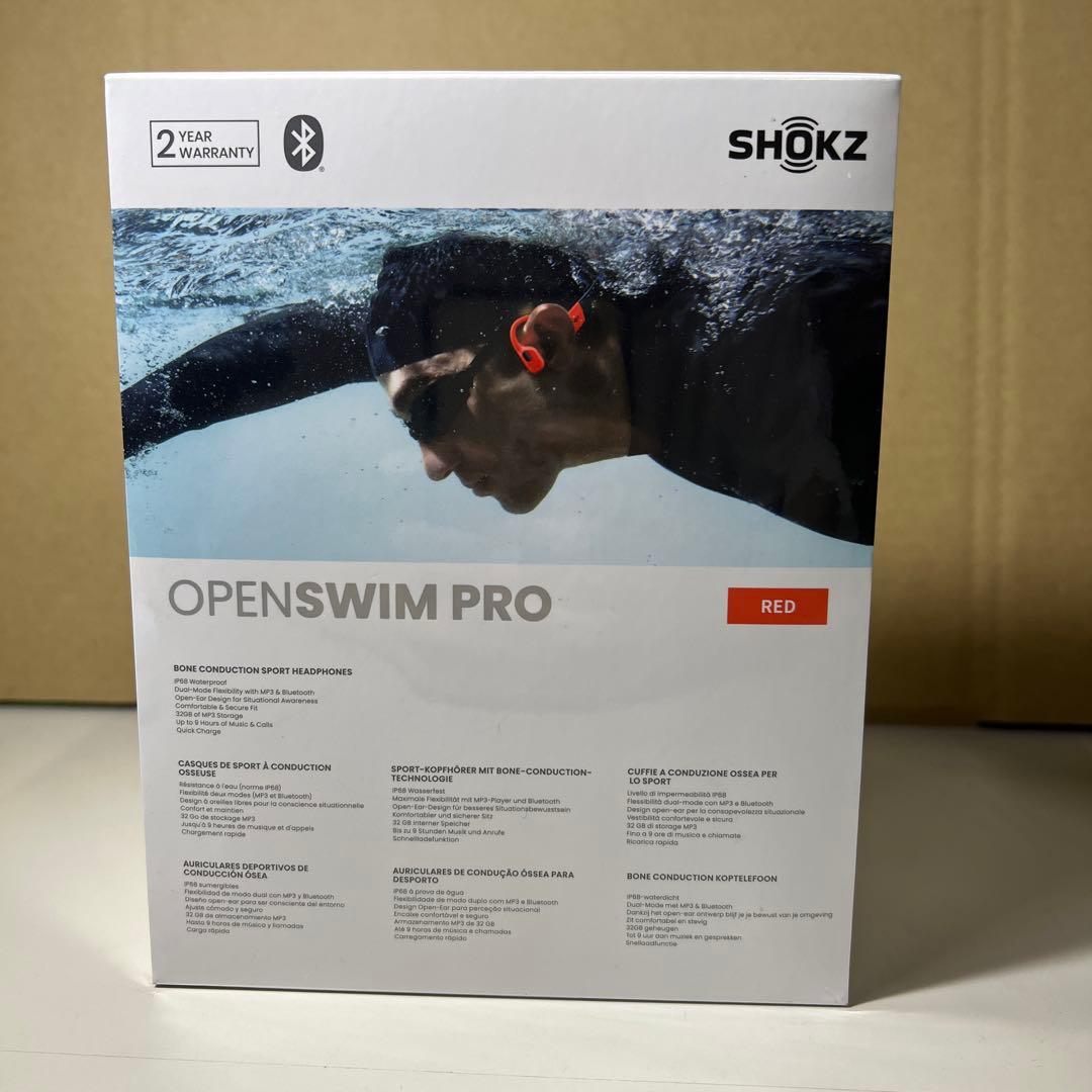 G198 新品未開封　Shokz (ショックス) OpenSwim Pro
