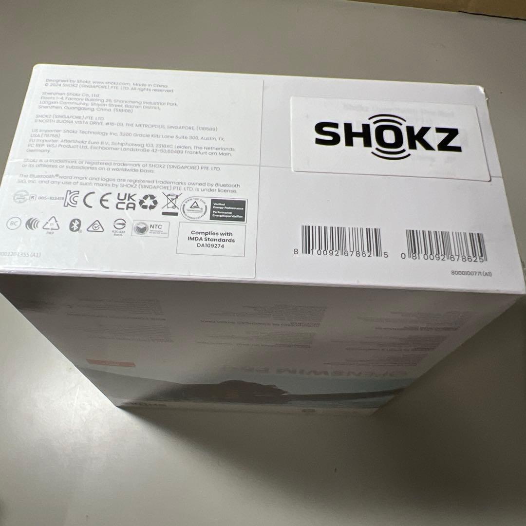 G198 新品未開封　Shokz (ショックス) OpenSwim Pro