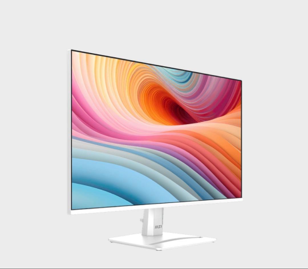 MSI 27インチ　ディスプレイ・ゲーミングモニター　ホワイト