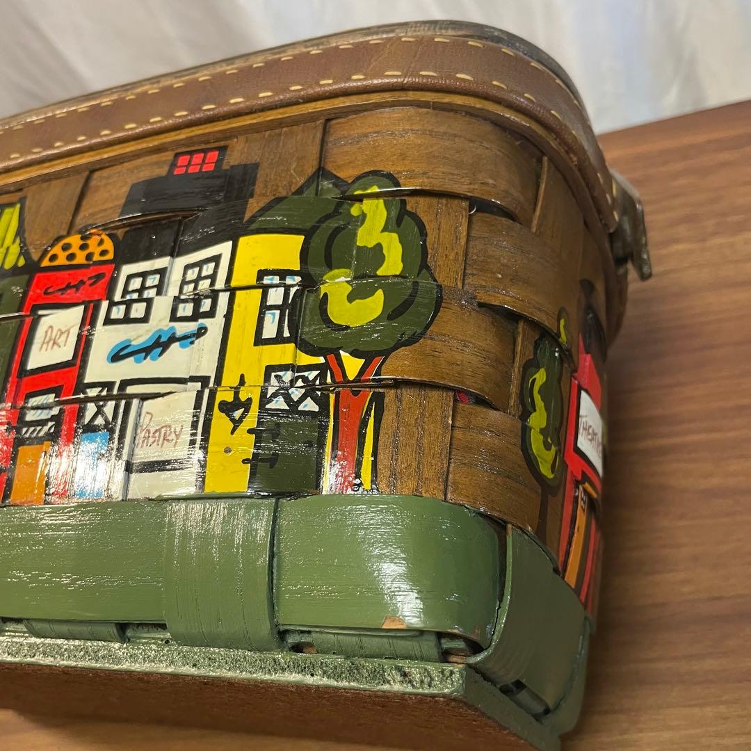 カロナンバスケット トラベルシリーズ 鏡付 希少 ヴィンテージ