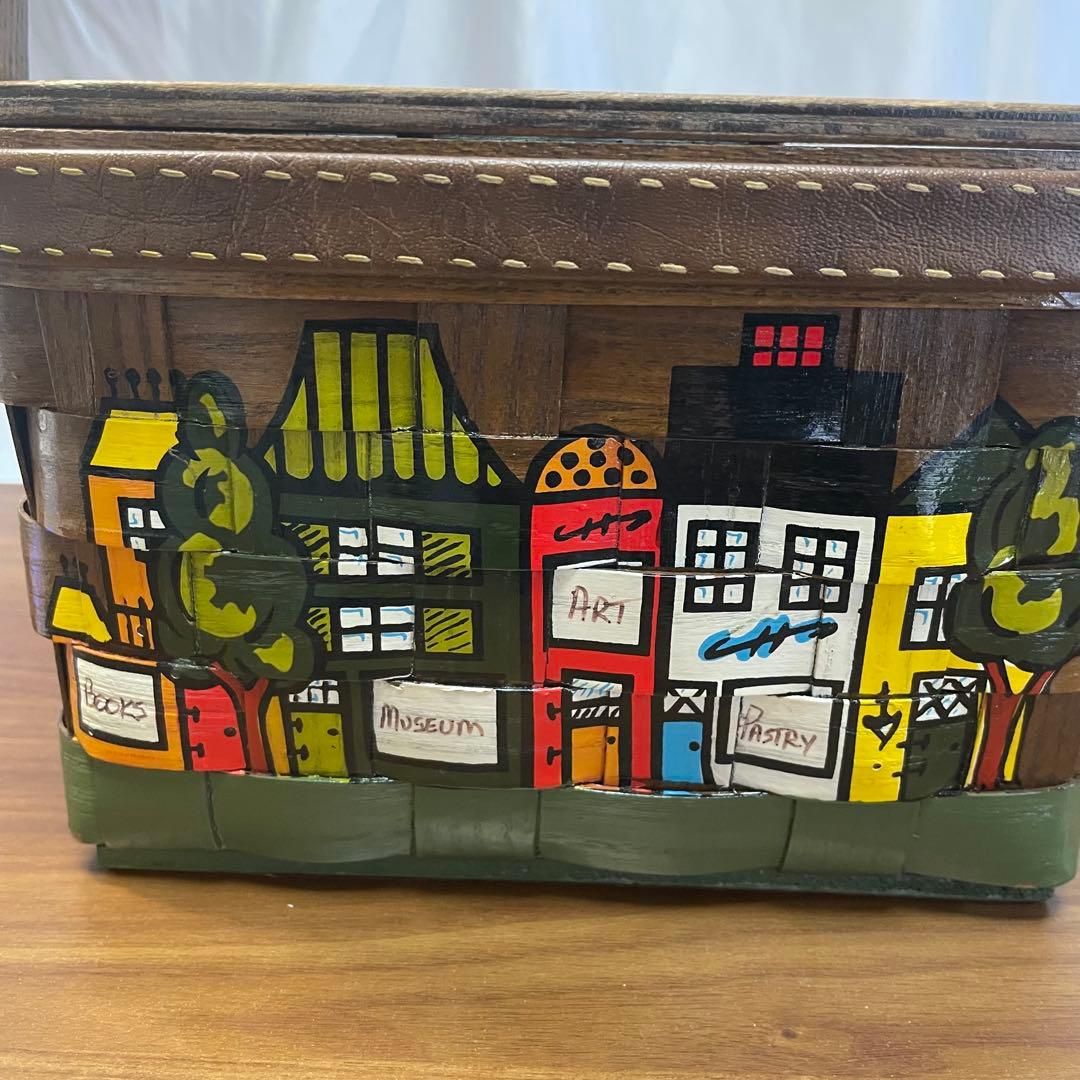 カロナンバスケット トラベルシリーズ 鏡付 希少 ヴィンテージ