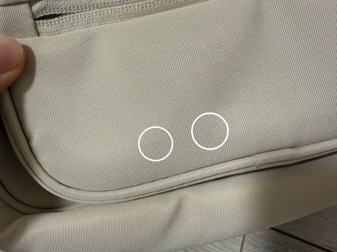 【タニマチ】POMULU ポムル ヒップシート アイボリー