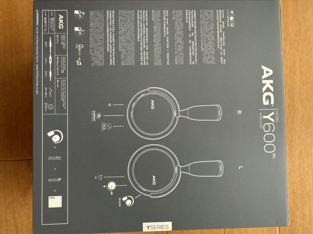 ⭐️新品未開封⭐️AKG Y600NC ヘッドホンBluetooth