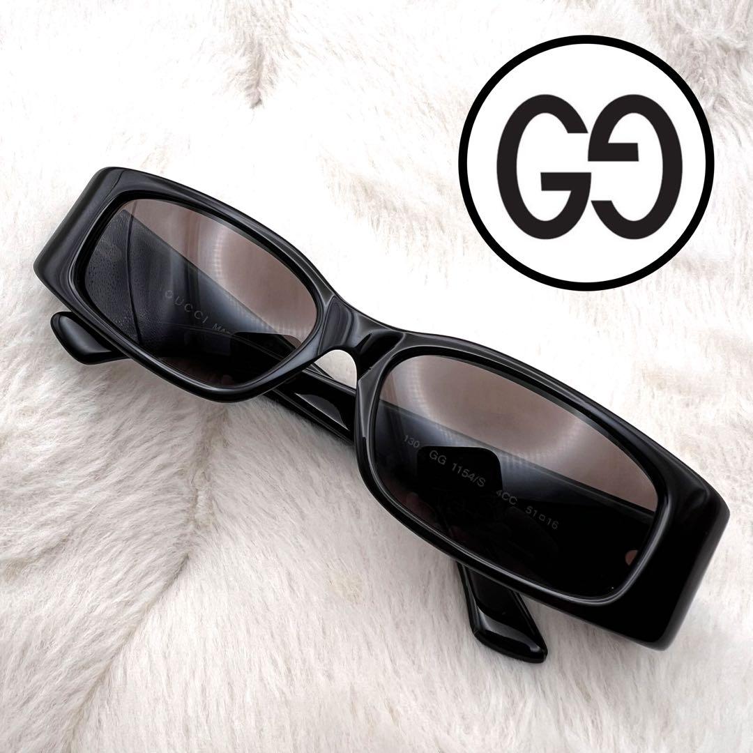 美品✨ GUCCI GG1154/S サングラス ブラウン 男女兼用